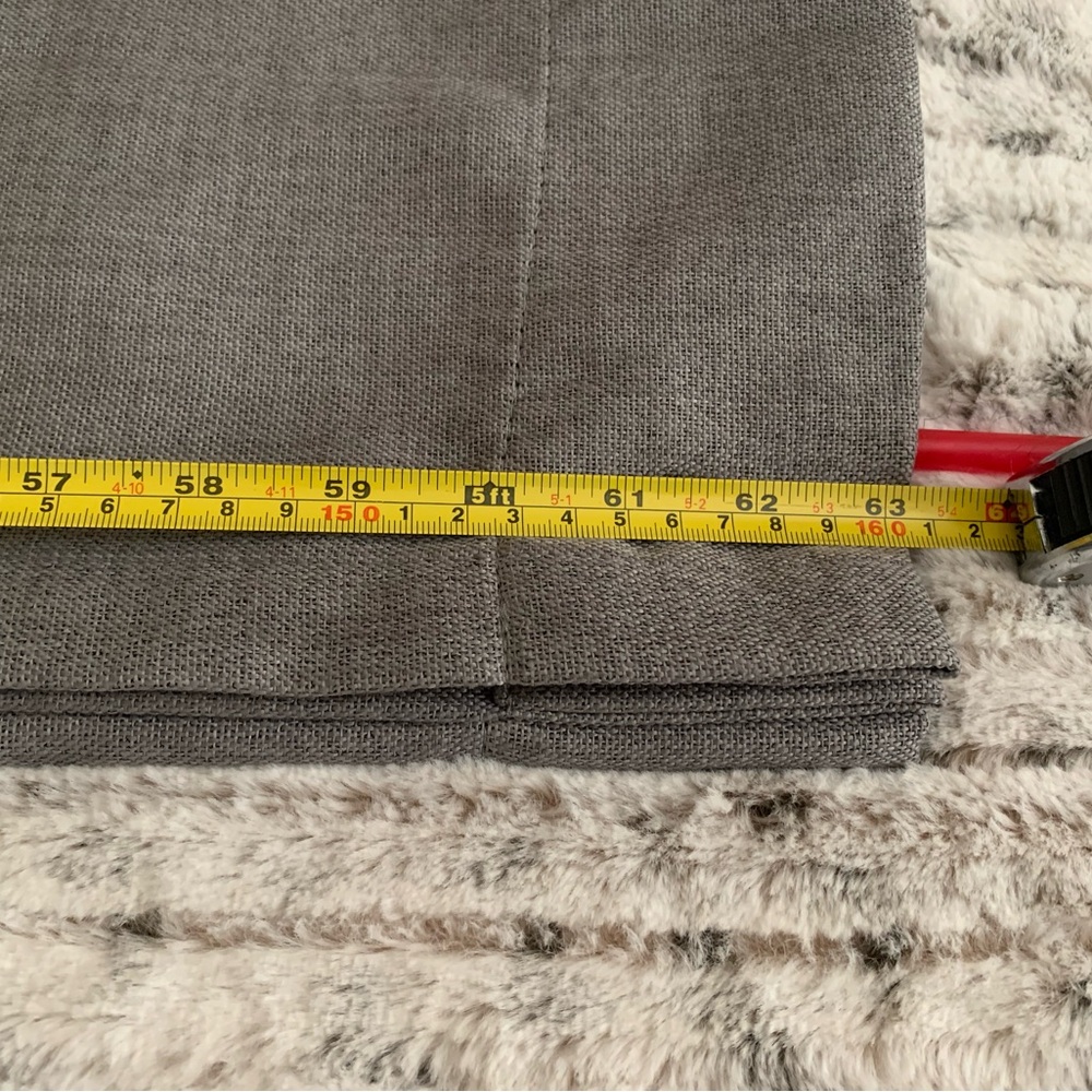 Target Gray blackout curtain like new